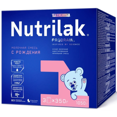 Смесь молочная Nutrilak Premium 1 1050г с 0 месяцев 1